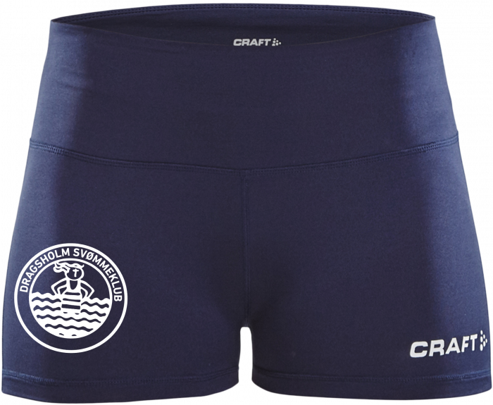 Craft - Dragsholm Svømmeklub Hotpants Voksen - Navy blå