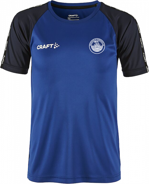 Craft - Dragsholm Svømmeklub T-Shirt Kids - Club Cobolt & azul-marinho