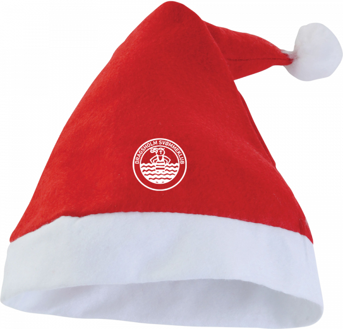 Sportyfied - Dragsholm Svømmeklub Santa Hat - Red & white